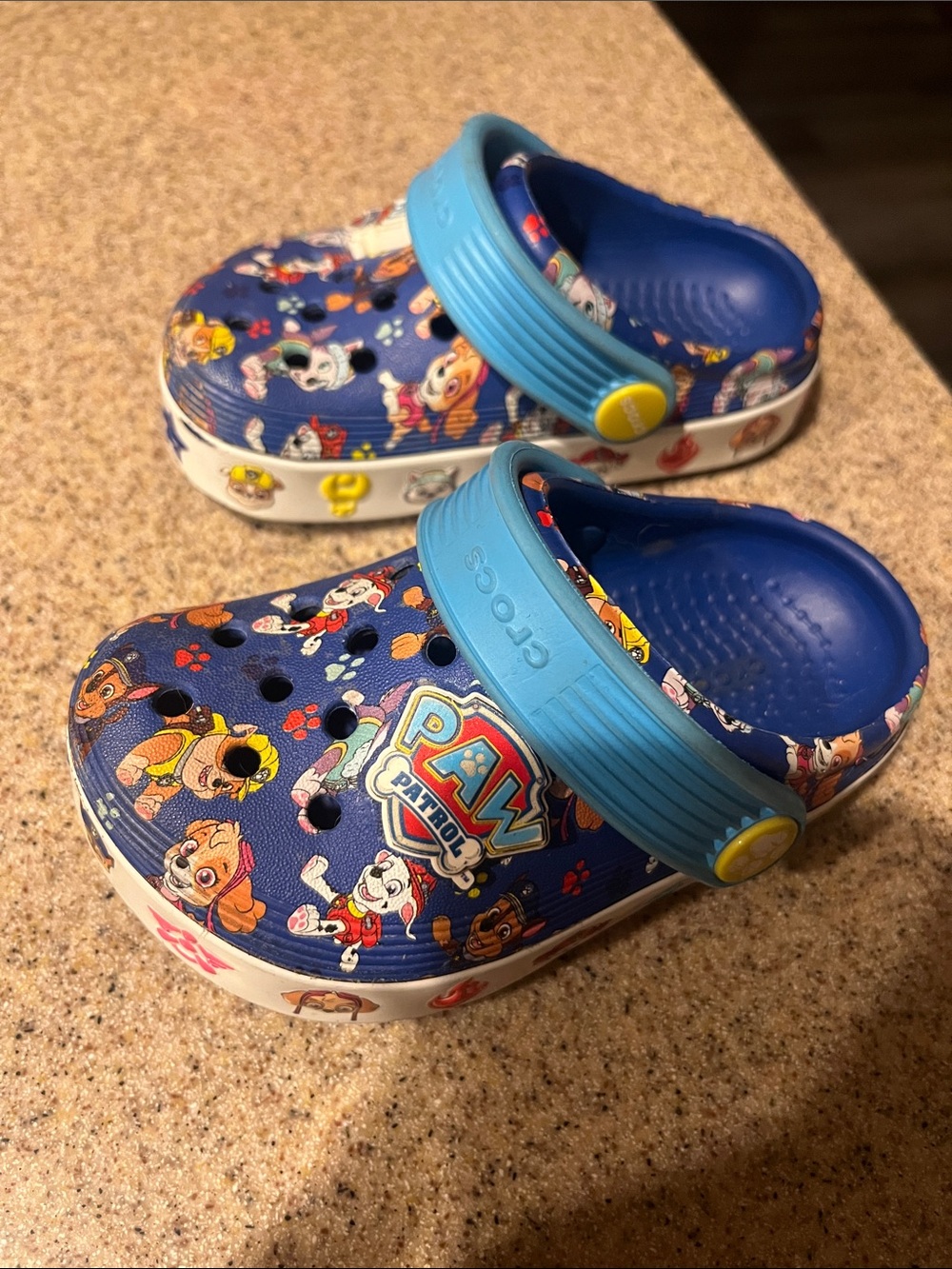 CROCS Kids' Blue Paw Patrol Printed Clog Sandals